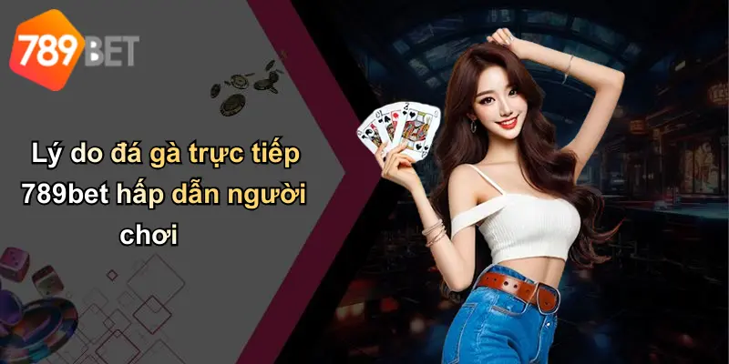 Lý do đá gà trực tiếp 789bet hấp dẫn người chơi