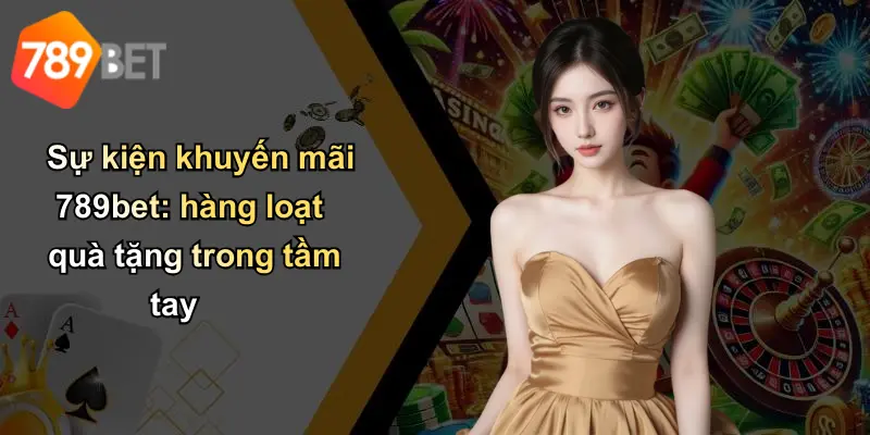 Sự kiện khuyến mãi 789bet: hàng loạt quà tặng trong tầm tay